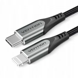 Vention Cable USB 2.0 Tipo-C a Lightning TACHF, 1m, Gris